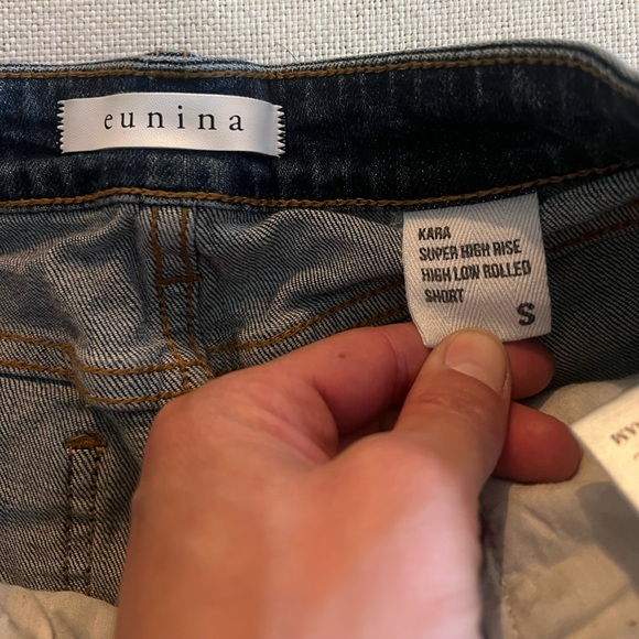 *BOGO* High waisted Eunina jean shorts - Picture 3 of 3